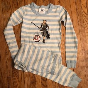 Hanna Andersson Star Wars long john pjs